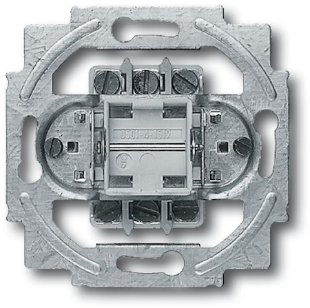 ABB 1012-0-0954 Механизм 1-клавишного, 2-полюсного переключателя, 10А 250В