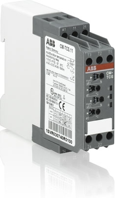 ABB 1SVR630740R0100 Реле контроля температуры CM-TCS.11, Uпит=24-240В AC/DC,-50...+50 С