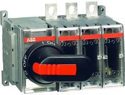 ABB 1SCA022303R2100 Рубильник OESA800D3PL-2 до 800А 3х-полюсный, (предохранитель 3 ( нет в комплекте)) без ручки управления