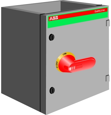 ABB 1SCA022280R3840 Safety switch 3-p.400V AC23A 110kW AC22A 200A