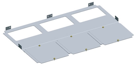 ABB RB26F1 Панель нижн. 1 ряд отверстий для 2/..RG6