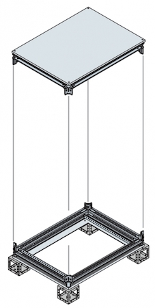 ABB EK6060KN Рама шкафа верхняя/нижняя 600x600ШхГ