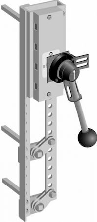 ABB 1SCA022078R0460 Conversion kit for front operated switch combinations