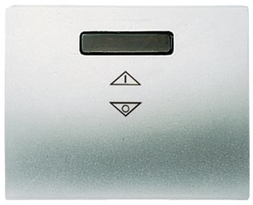 ABB 8439 GA Клавиша с ИК-приёмником для механизма клавишного светорегулятора, серия OLAS, цвет серый гранит