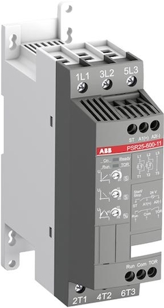 ABB 1SFA896108R1100 Софтстартер PSR25-600-11 11кВт 400В (24 В AC/DC)