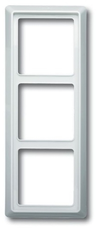 ABB 1730-0-0217 Рамка 3-постовая, серия Allwetter 44, цвет альпийский белый