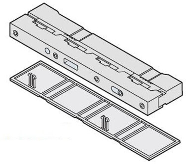 ABB BP0630 Держатель плоской шины 250-630А (2шт)