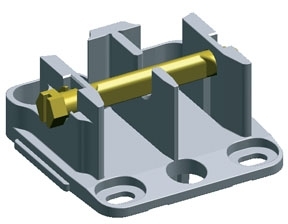 ABB RZ1P4 Держатель рамы WR и монт.платы WM