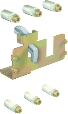 ABB 1SDA054831R1 Выводы силовые для фиксированной части FC Cu 1x185mm2 FP T4 (комплект из 3шт.)