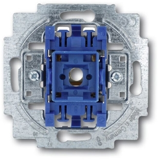 ABB 1413-0-0483 Механизм 1-клавишной, 1-полюсной кнопки (нормально-открытый контакт), с 2-мя независимыми сигнальными контактами, 10А 250В