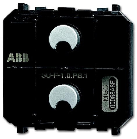 ABB 6220-0-0222 SU-F-1.0.PB.1 Сенсор free@home, 1-клавишный, Zenit