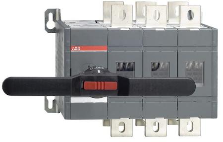 ABB 1SCA117222R1001 Manual change-over switches, I - I+II - II -operation, closed transition