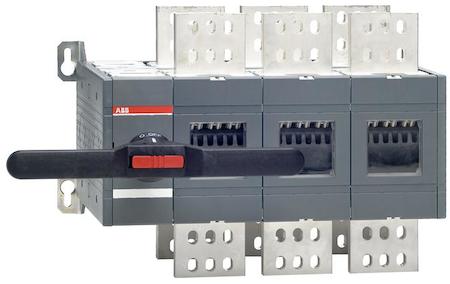 ABB 1SCA117249R1001 Manual change-over switches, I - I+II - II -operation, closed transition