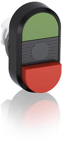 ABB 1SFA611141R1106 Green/Red Modular Double Pushbutton