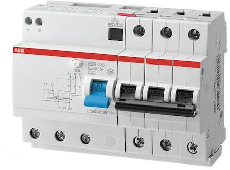 ABB 2CSR273001R1064 Residual Current Breakers with Overload Protection - DS203 M AC-C6/0,03