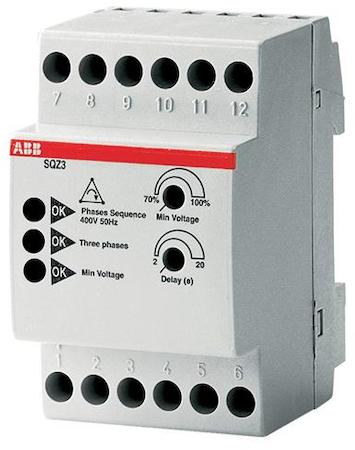 ABB 2CSM111310R1331 Phase and sequence relay (3 modules)