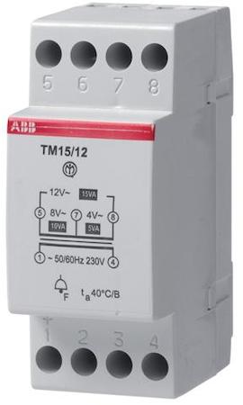 ABB 2CSM101041R0801 Fail-safe transformer - 10 VA - secondary voltage: 12-24 V