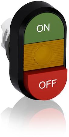 ABB 1SFA611143R1103 Green/Red Modular Double Pushbutton