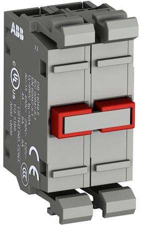 ABB 1SFA611610R1020 CONTACT BLOCK#MCB-02