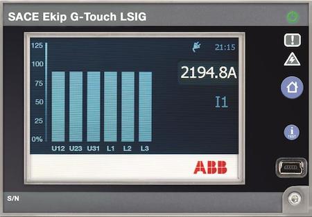 ABB 1SDA074200R1 EKIP G TOUCH LSIG  E1.2..E6.2