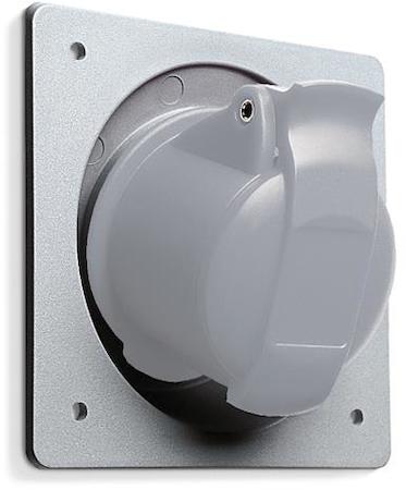 ABB 2CMA193220R1000 Industrial Socket Outlets Panel Mounting, 2P+E, 16 A, Isol. Transformer V