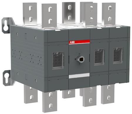 ABB 1SCA103292R1001 Manual change-over switch, I-O-II -operation, open transition