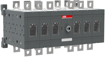ABB 1SCA118550R1001 Manual change-over switch, I-O-II -operation, open transition