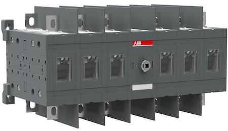 ABB 1SCA118604R1001 Manual change-over switch, I-O-II -operation, open transition