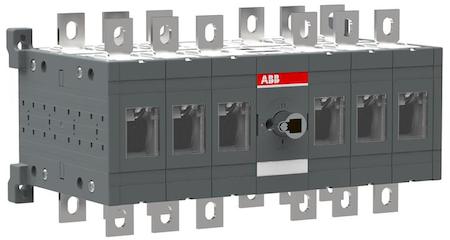 ABB 1SCA118634R1001 Manual change-over switch, I-O-II -operation, open transition