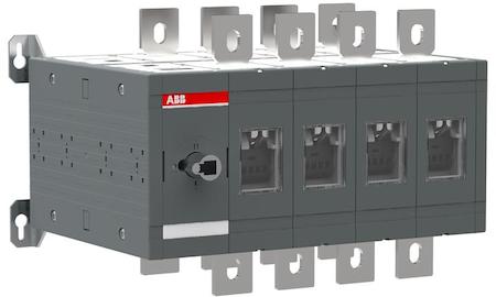ABB 1SCA022785R4190 Manual change-over switch, I-O-II -operation, open transition