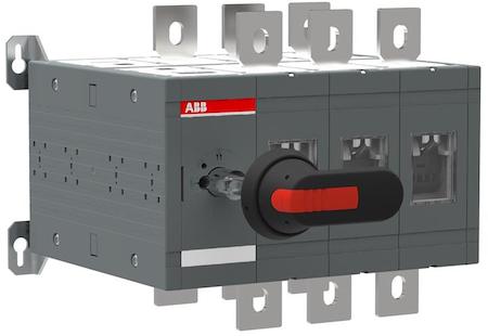 ABB 1SCA106915R1001 Manual change-over switch, I-O-II -operation, fast transition