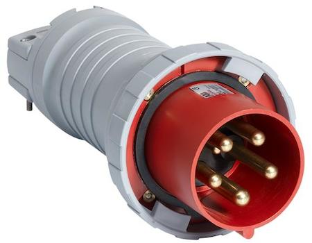 ABB 2CMA166798R1000 Plug, 6h, 63A, IP67, 3P+N+E