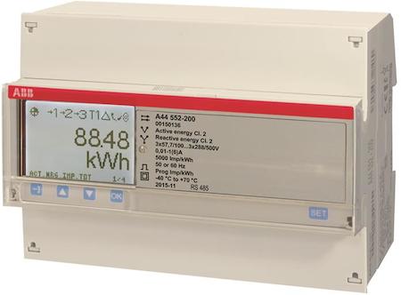 ABB 2CMA100134R1000 Electricty meter A44 552-200