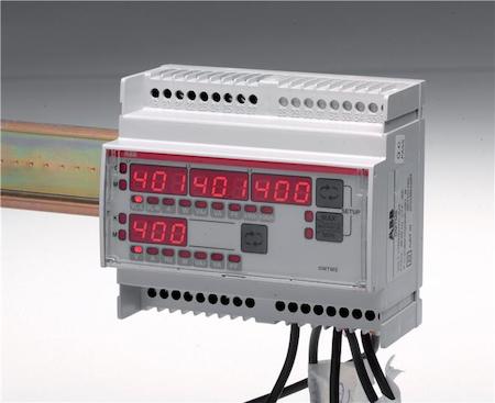 ABB 2CSM180050R1021 Digital multimeter for single- and three-phase measurement with serial output RS485 and output relays DMTME-I-485