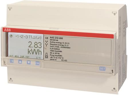 ABB 2CMA100109R1000 Electricty meter A43 212-200