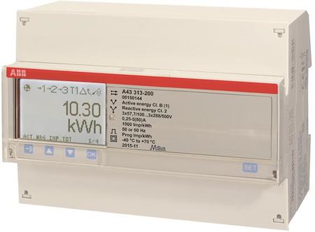 ABB 2CMA100113R1000 Electricty meter A43 313-200