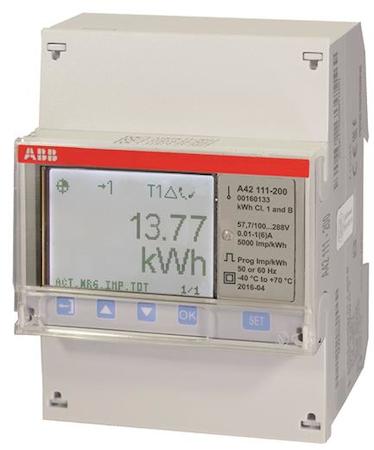 ABB 2CMA100093R1000 Electricty meter A42 111-200