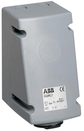 ABB 2CMA168420R1000 Surface socket-outlet, 7h, 32A, IP44, 3P+E