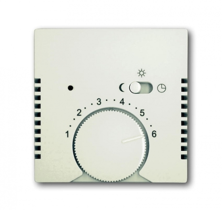 ABB 1710-0-3939 Плата центральная (накладка) для терморегулятора 1095 U/UF-507, 1096 U, серия Basic 55, цвет chalet-white