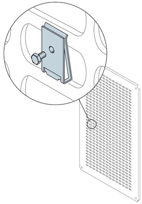 ABB TQ6610 Гайка защелкивающаяся (1упак=20шт)