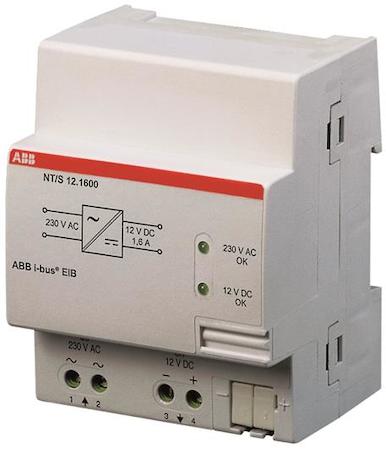 ABB GHQ6050056R0002 NT/S12.1600 Power Supply, 12VDC, 1.6A