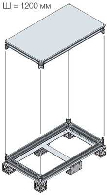 ABB EK1280KN Рама шкафа верхняя/нижняя 1200x800ШхГ