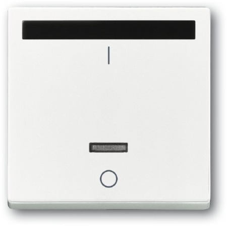ABB 6020-0-1335 ИК-приёмник с маркировкой "I/O" для 6401 U-10x, 6402 U, серия solo/future, цвет davos/альпийский белый
