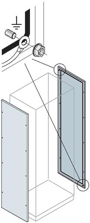 ABB EL1840K Панель боковая 1800X400мм ВхШ (2шт)