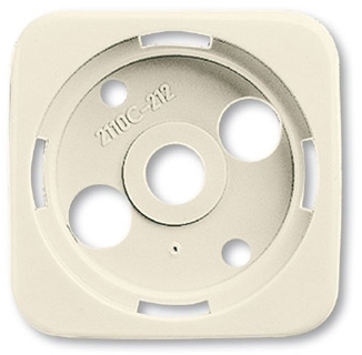 ABB 1717-0-0065 Плата центральная (накладка) для механизма поворотного светорегулятора, серия Busch-Duro 2000 SI, цвет слоновая кость