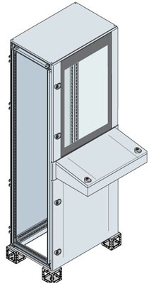 ABB ES1864LK Шкаф с консолью 1800x600x400