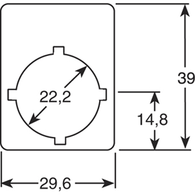 ABB SK615552-27 Шильдик с надписью Reset