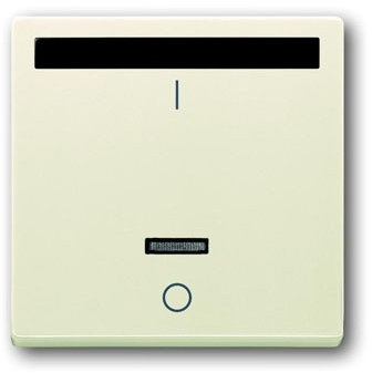 ABB 6020-0-1333 ИК-приёмник с маркировкой "I/O" для 6401 U-10x, 6402 U, серия solo/future, цвет savanne/слоновая кость