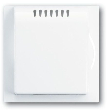 ABB 6599-0-2076 Плата центральная (накладка) для усилителя мощности светорегулятора 6594 U, KNX-ТР 6134/10 и цоколя 6930/01, серия impuls, цвет альпийский белый