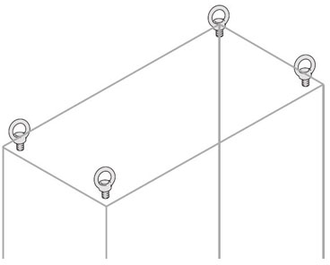 ABB TA9600 Петли для транспортировки шкафа (2шт)